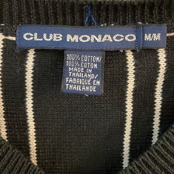 Club Monaco Men’s Sweater Size Medium - Picture 3 of 5